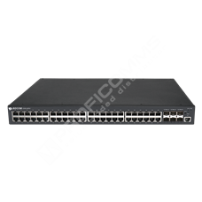 BDCOM S2900-48P6X-370: L3-lite Managed PoE+ Gigabit Switch s 10G uplinkem, 48x PoE  RJ-45, 6x SFP+ , PoE budget 370W, zdroj 220V AC