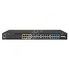 Ruckus ICX7450-32ZP: Stohovatelný Gigabit Ethernet 32 port L2/L3 PoE switch, 3x slot pro volitelný modul