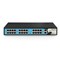 BDCOM S1200-24P2G1S: Unmanaged PoE+ Switch, 24x FE RJ-45, 2x GE RJ-45, 1x GE SFP, zdroj 220V AC, PoE budget 280W